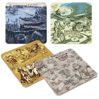 Подставка под горячее Мужской клуб 14х14 см (ассортимент)