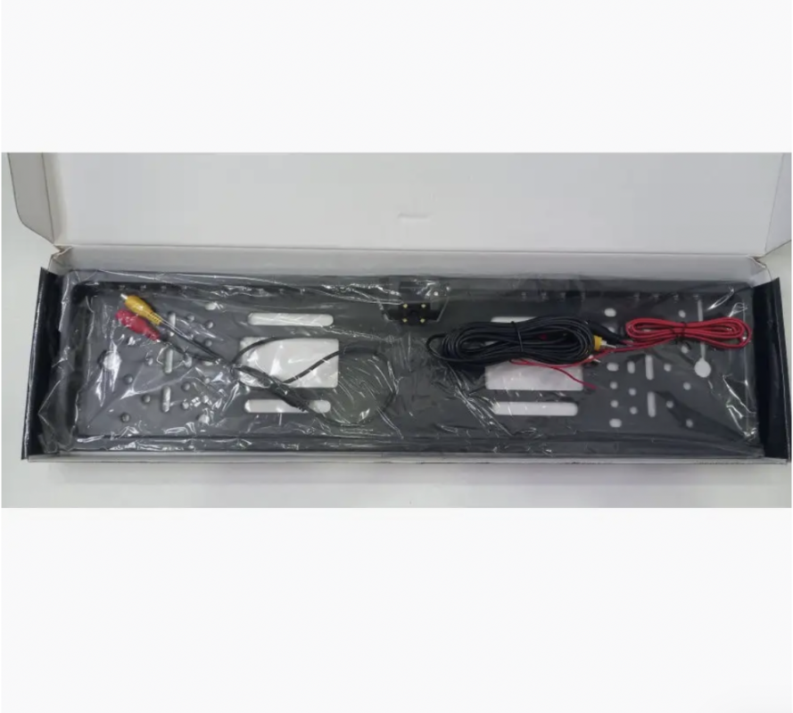 Номерная рамка с камерой