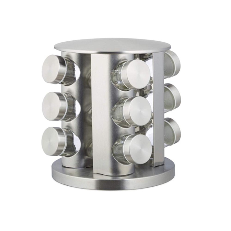 Набор баночек для специй на подставке 12 шт Набор баночек для специй на подставке 12 шт