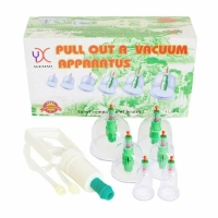 Массажные вакуумные банки с насосом 12 шт