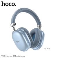 Наушники беспроводные накладные HOCO W35 MAX голубые Наушники беспроводные накладные HOCO W35 MAX голубые