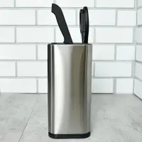 Подставка для ножей и ножниц Металлик