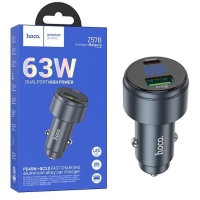 Автомобильная зарядка HOCO Z57B с проводами