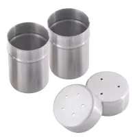 Баночки для специй 2 шт Солонка и перечница Дорожный дуэт