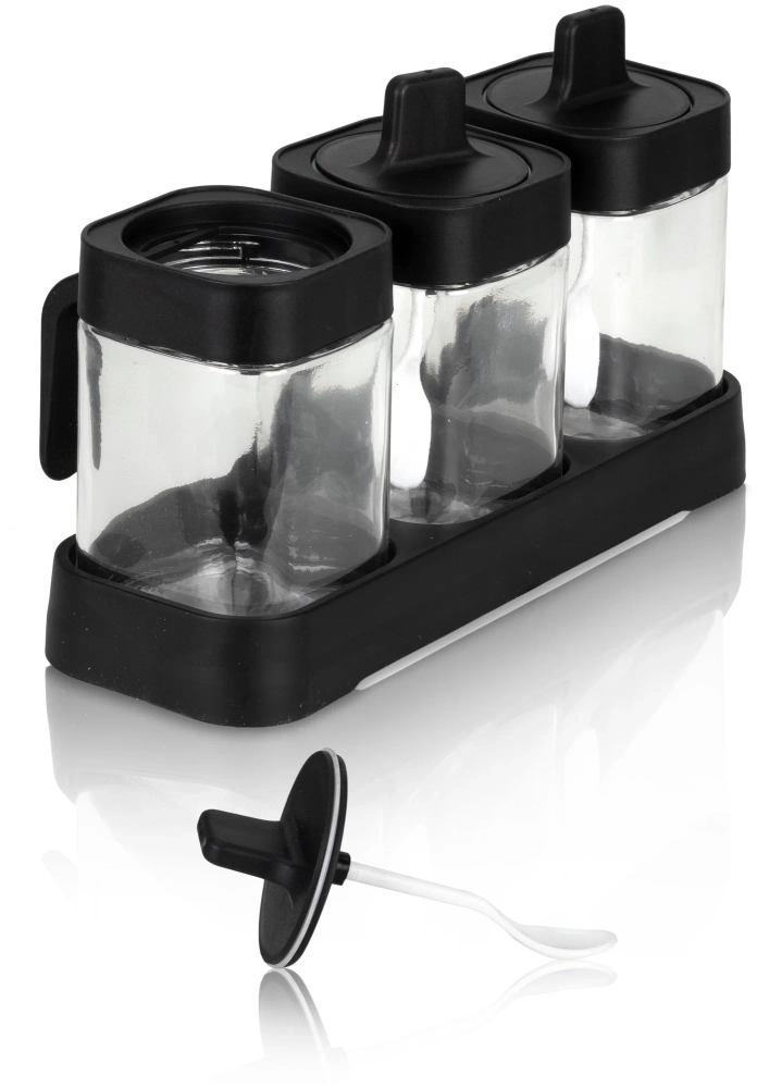 Контейнеры для специй с разделителями 3 шт