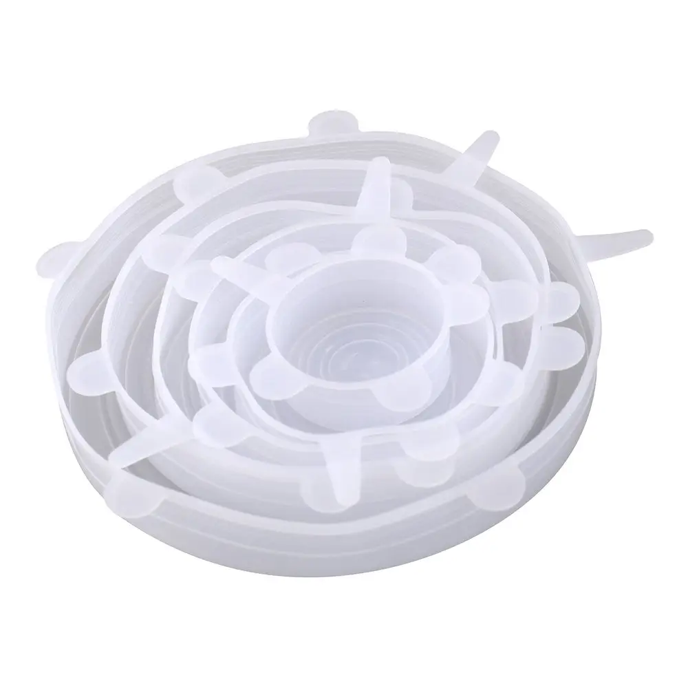 Крышки силиконовые 6 шт