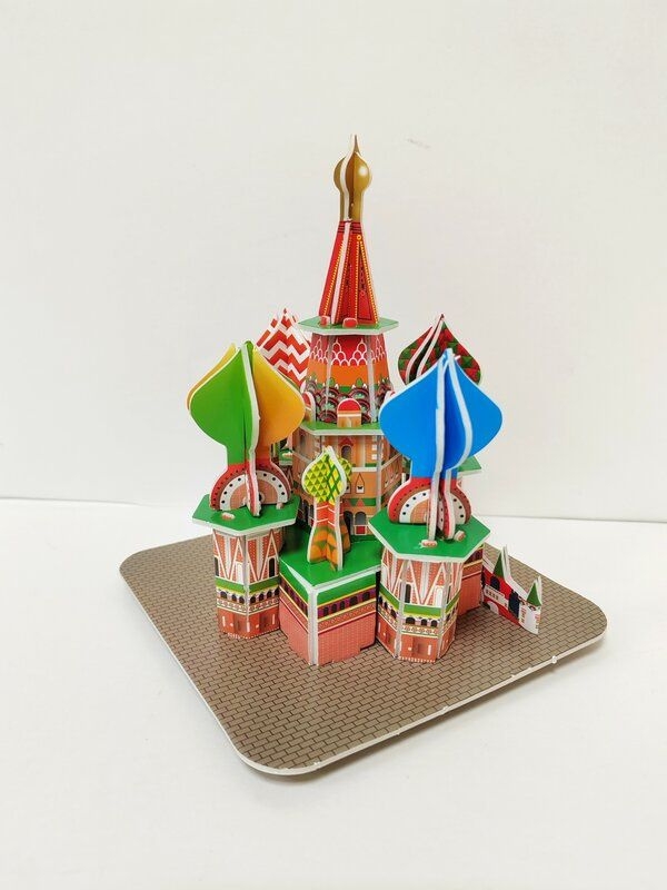 3D конструктор Собор Василия Блаженного 3D конструктор Собор Василия Блаженного