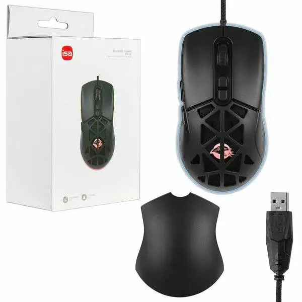 Мышь игровая проводная с подсветкой GM-5 ISA