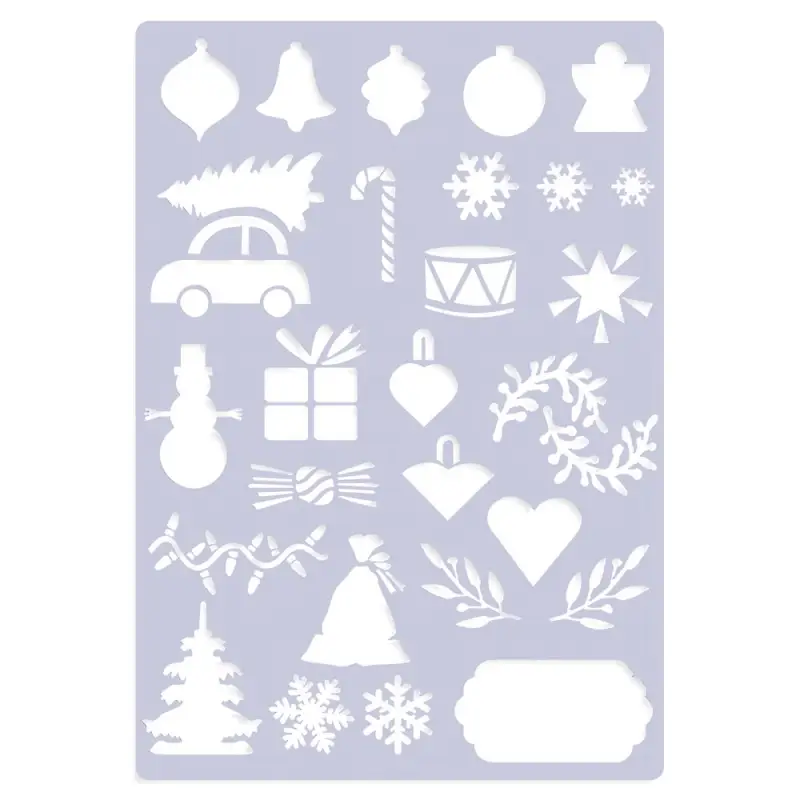 Трафарет для выпечки Новогодняя сказка