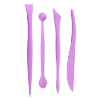 Набор инструментов для кондитерских украшений Стеки 4 шт 16 см (ассортимент)