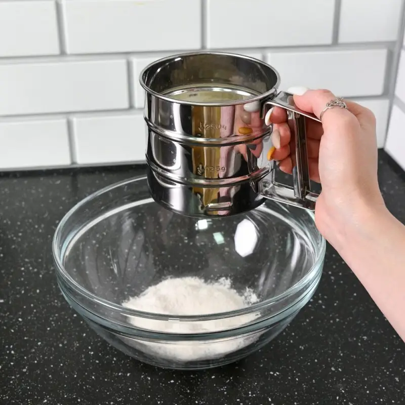 Сито кружка для муки диаметр 10см 250мл