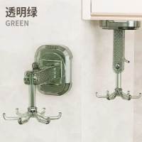 Крючок на присосках настенный вращающийся (цвет в ассортименте)