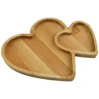 Менажница Два сердца 2 ячейки