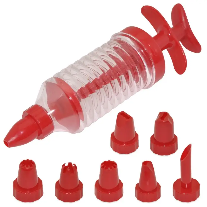 Декоратор для крема с 8 насадками (ассортимент)