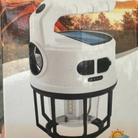 Кемпинговый фонарь с солнечной батареей