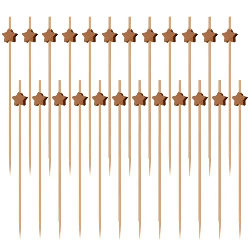 Шпажки для канапе Космос золото 24 шт