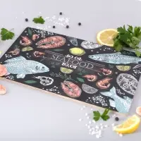 Доска разделочная Рыбное ассорти 29х17см