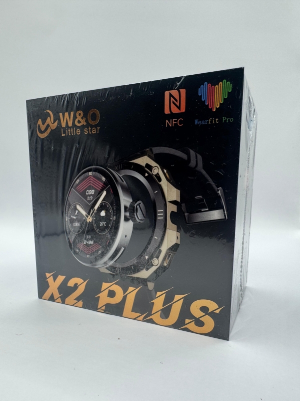 Смарт-часы X2 PLUS черно-белые