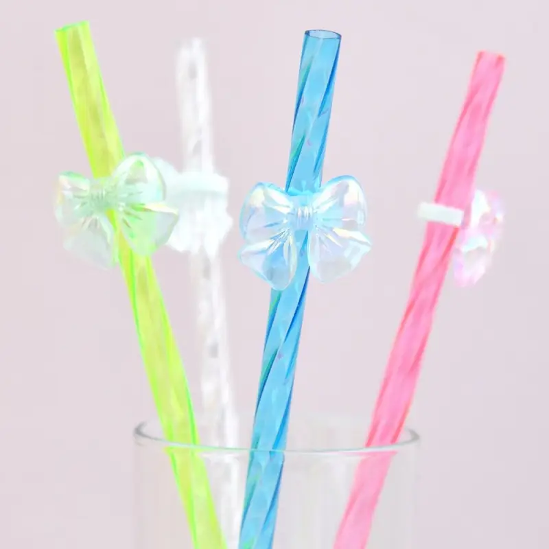Трубочки для коктейля Бантики 4 шт