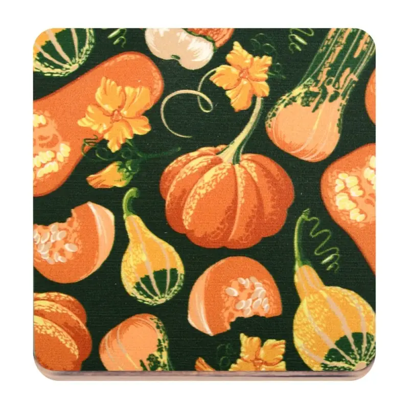 Подставка под горячее Тыквы 14х14 см (ассортимент)
