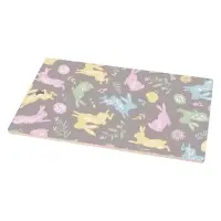 Доска разделочная Пасхальные зайцы 29х17 см (ассортимент)