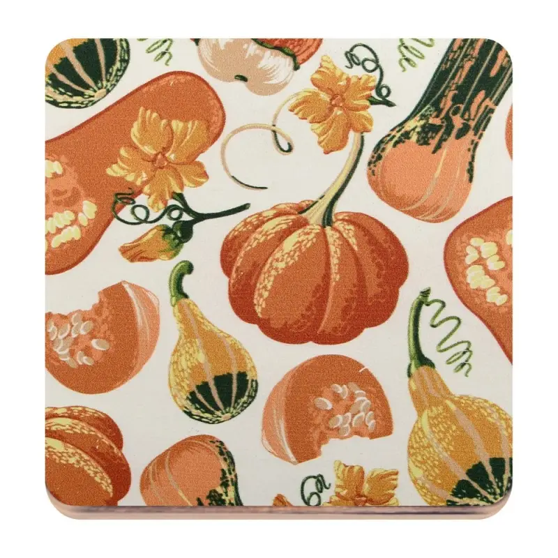 Подставка под горячее Тыквы 14х14 см (ассортимент)
