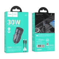 Автомобильное зарядное устройство HOCO Z57 с проводами Автомобильное зарядное устройство HOCO Z57 с проводами