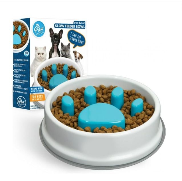 Миска для медленного кормления животных (цвет в ассортименте)