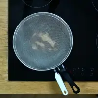 Сито плоское с ручкой Экран от брызг диаметр 24см