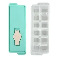 Форма для льда с крышкой и клапаном 12 ячеек (ассортимент)