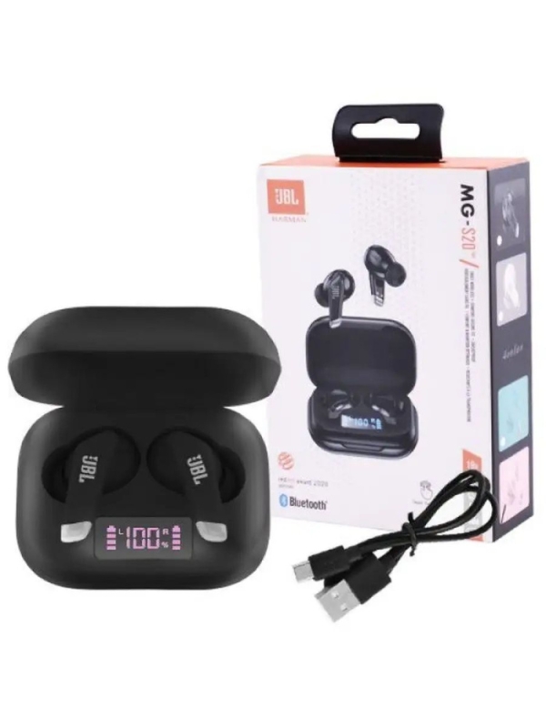 Наушники беспроводные MG-S20 с микрофоном, черный