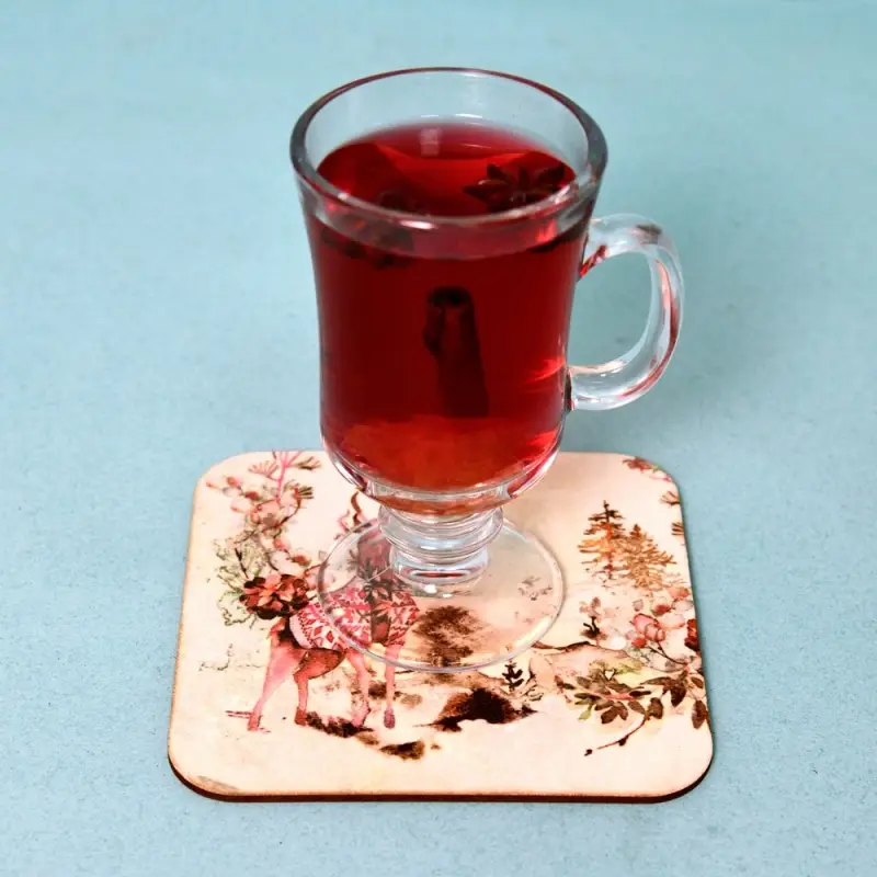 Подставка под горячее С Новым годом! Волшебного настроения!