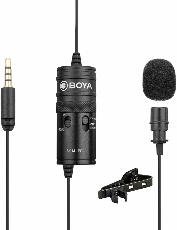 BOYA BY-M1 Pro всенаправленный петличный микрофон