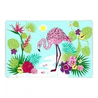 Доска разделочная Подставка под горячее Фламинго 18х28см (ассортимент)