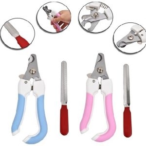 Когтерезка и пилка (цвет в ассортименте)