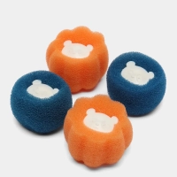 Мяч для стирки многоразовой одежды инструмент для чистки волос