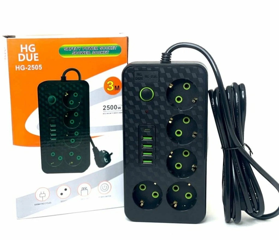 Сетевой фильтр USB type-c на 5