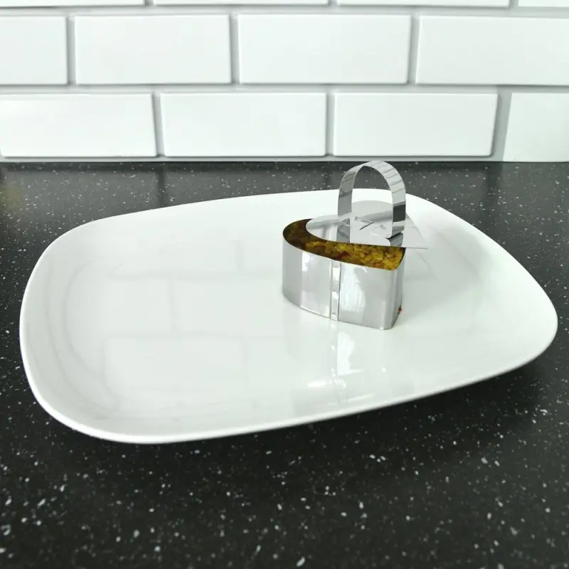 Кулинарная форма "Сердце" с крышкой-прессом