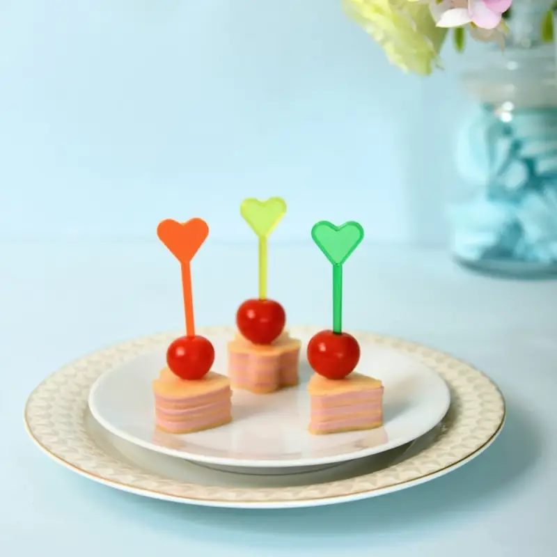 Шпажки для канапе Сердечки 20 шт