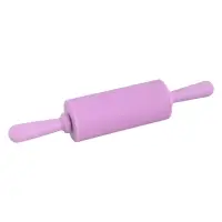 Скалка с пластмассовыми ручками 22см (ассортимент)