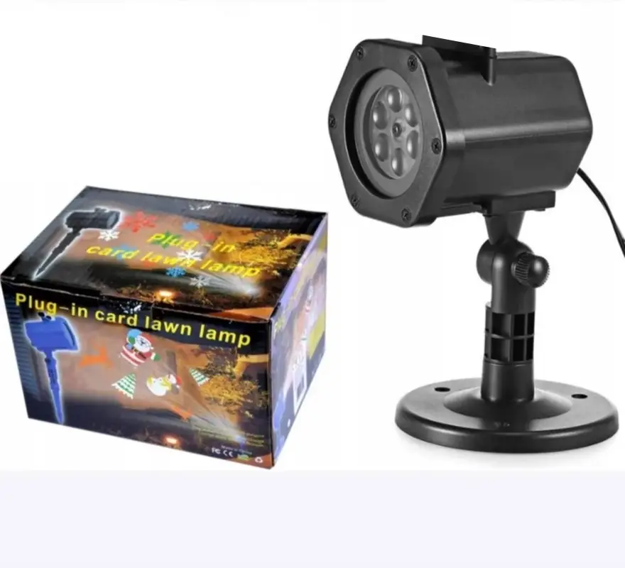 Рождественский светодиодный проектор (цвет в ассортименте)