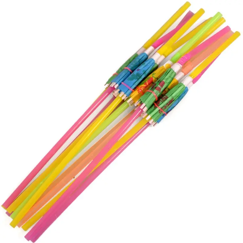 Трубочки для коктейля Зонтики 12шт