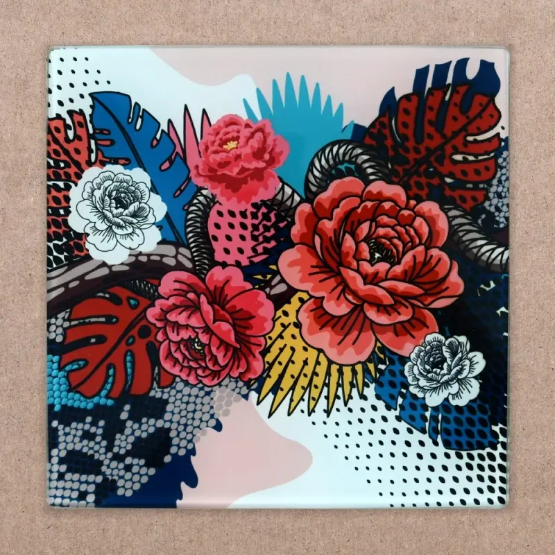 Подставка под горячее Тайны джунглей 18х18 см