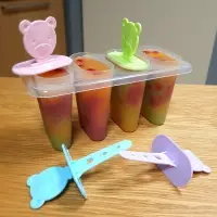 Формы для мороженого Мишки 4 ячейки