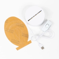 Светодиодный ночник 3D Медуза с USB шнуром