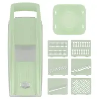 Терка с 6 насадками держателем и контейнером