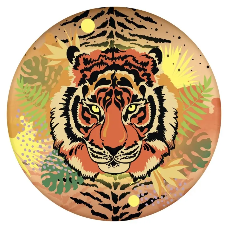 Подставка под горячее Ауф Тигр диаметр 20 см (ассортимент)