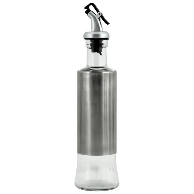 Бутылка для масла с дозатором Металлик объем 300 мл