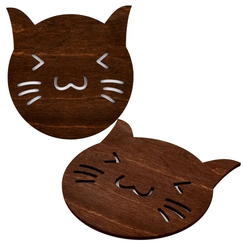 Подставка под горячее Кот