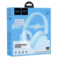 Наушники полноразмерные HOCO W51 голубые